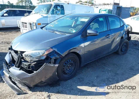 2018 Toyota Corolla Le from USA, damaged, VIN 2T1BURHE9JC987965